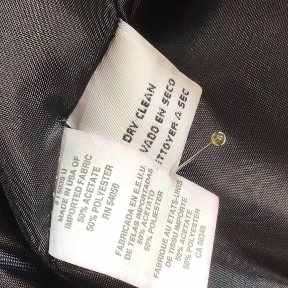 ⚜️ SAVILLE ‘Suit’ Black Jacket and Knee Length Skirt with Pockets - Picture 6 of 12